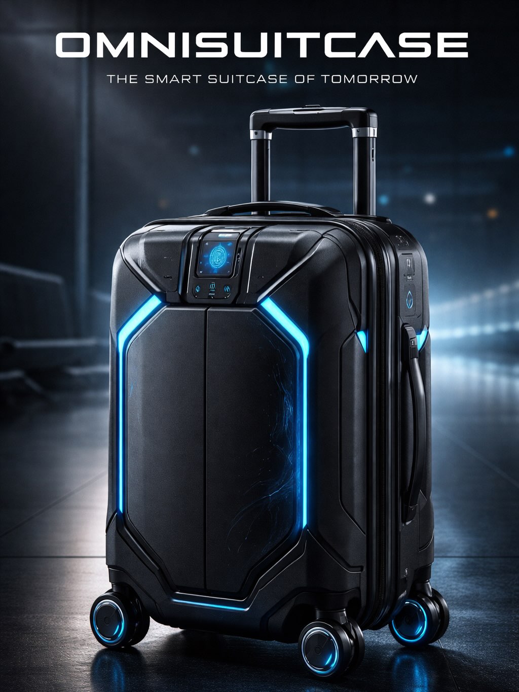 Power-Integrated Smart Luggage 2