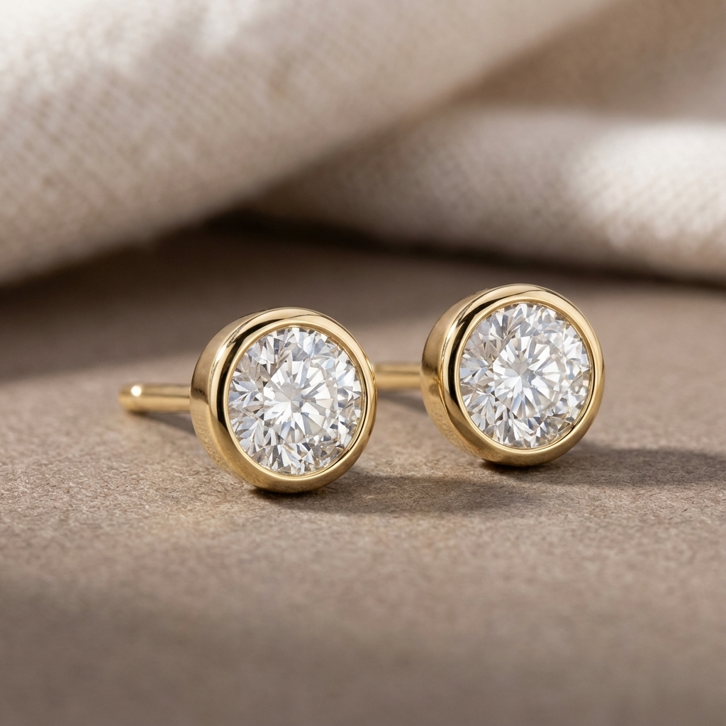 Everyday Diamond Studs — product image