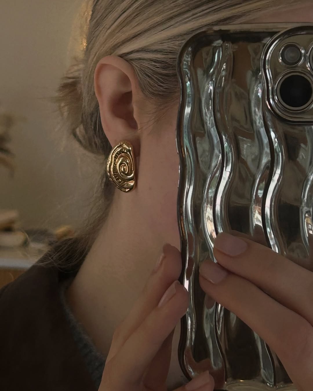 Sculptural Studs image 5