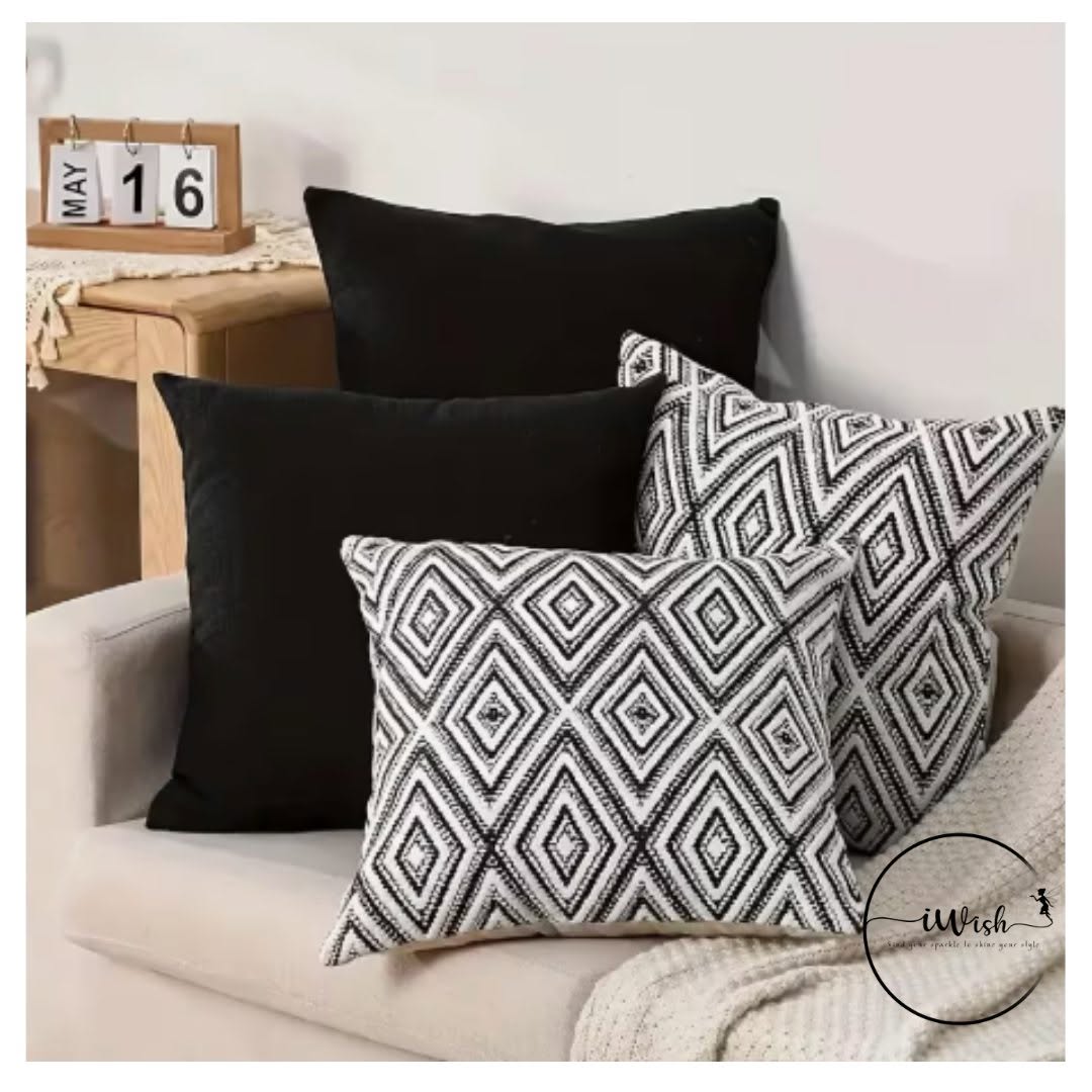 Geometric Patterns Throw Pillows image 4