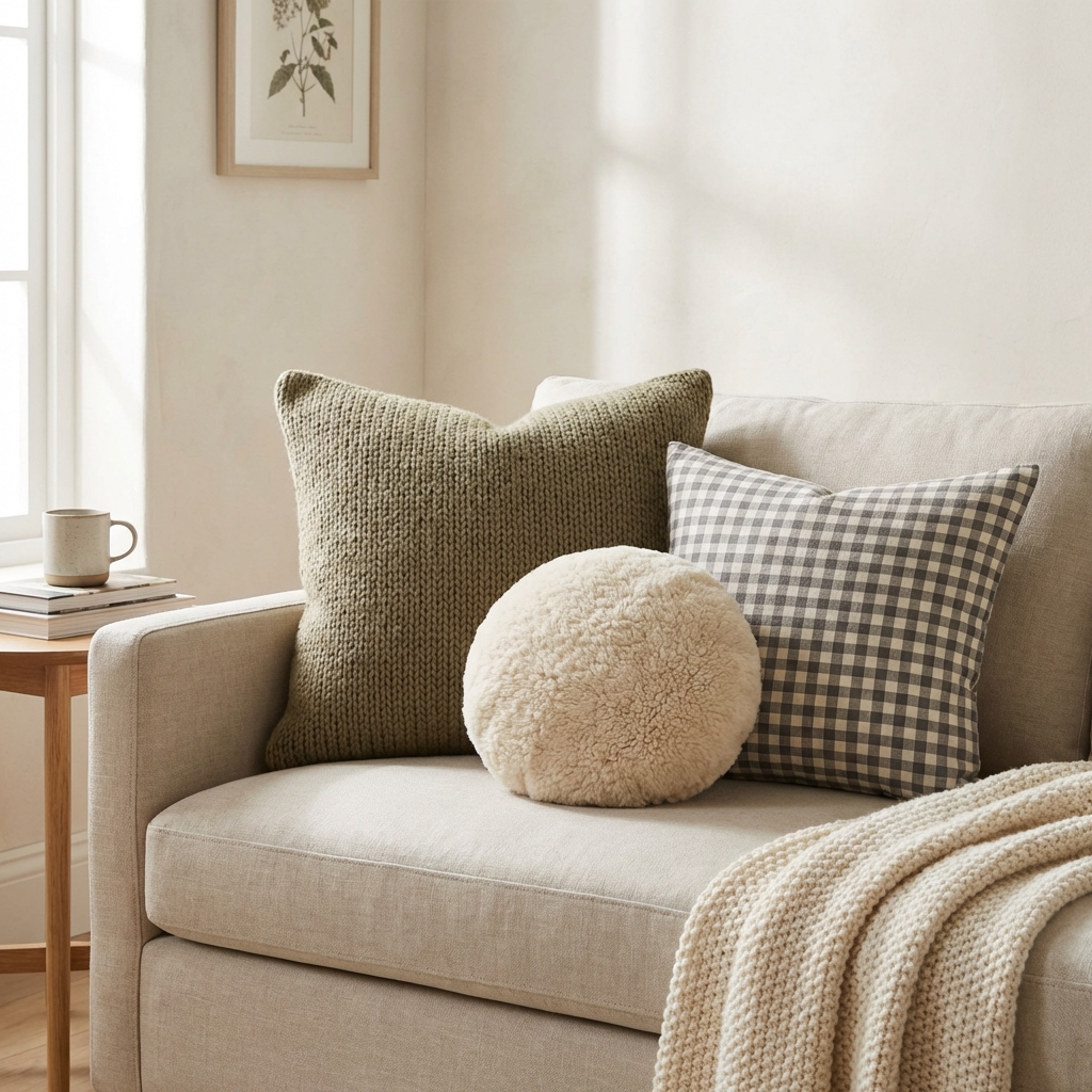 Soft Scandinavian Throw Pillows image 2