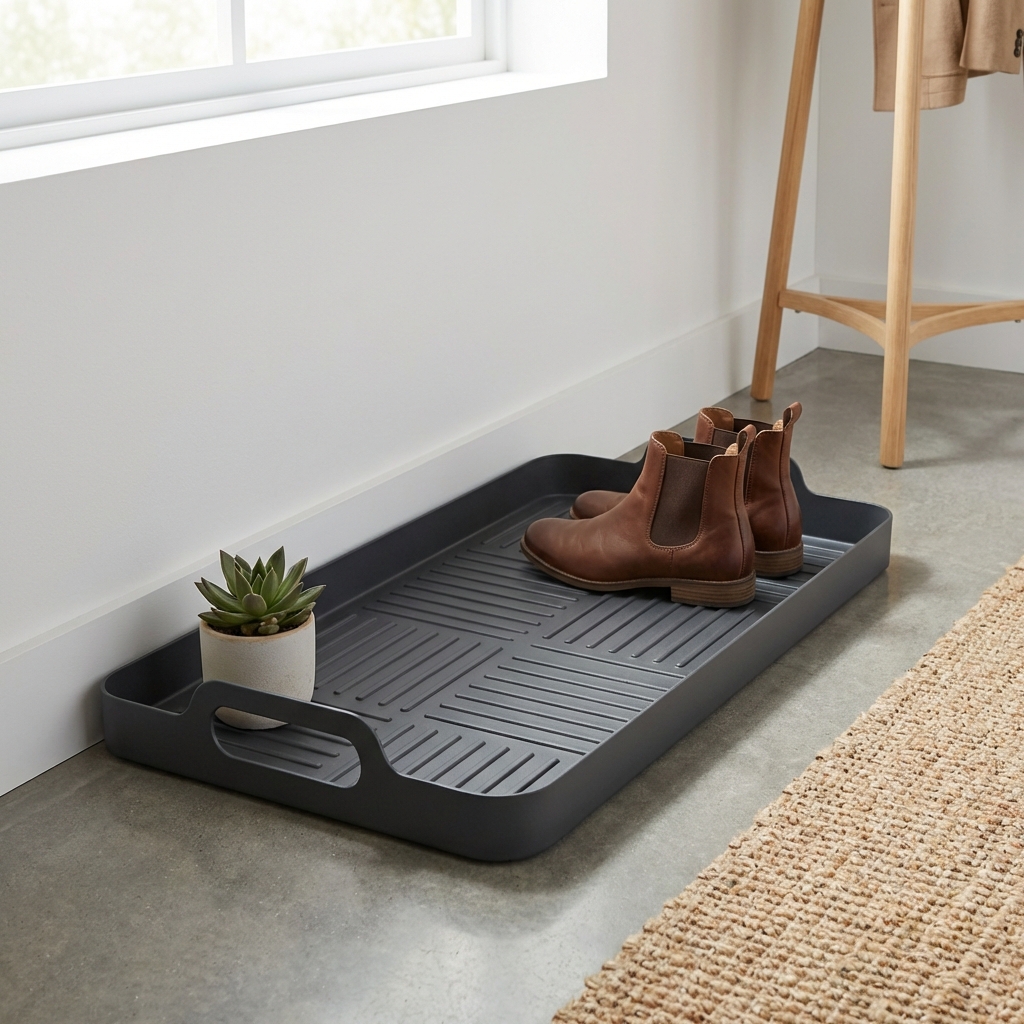 Utilitarian Chic Boot Trays image 2