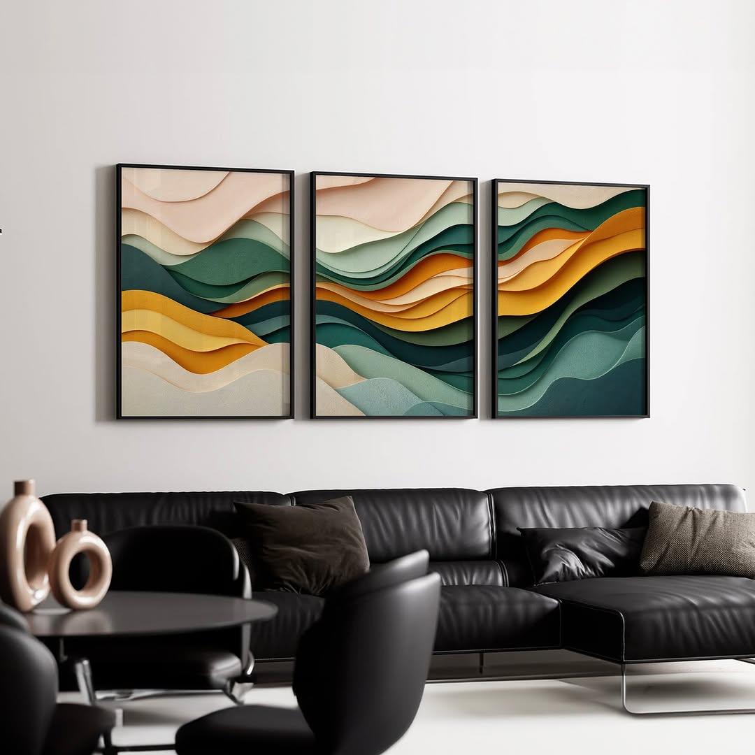 Abstract Geometric Wall Art 1