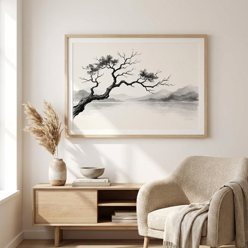 Japandi Style Wall Art image 2