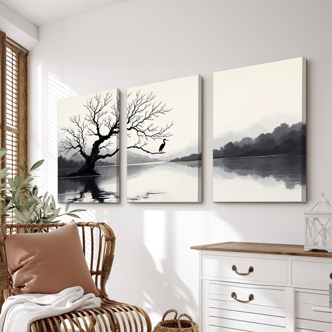 Japandi Style Wall Art 2