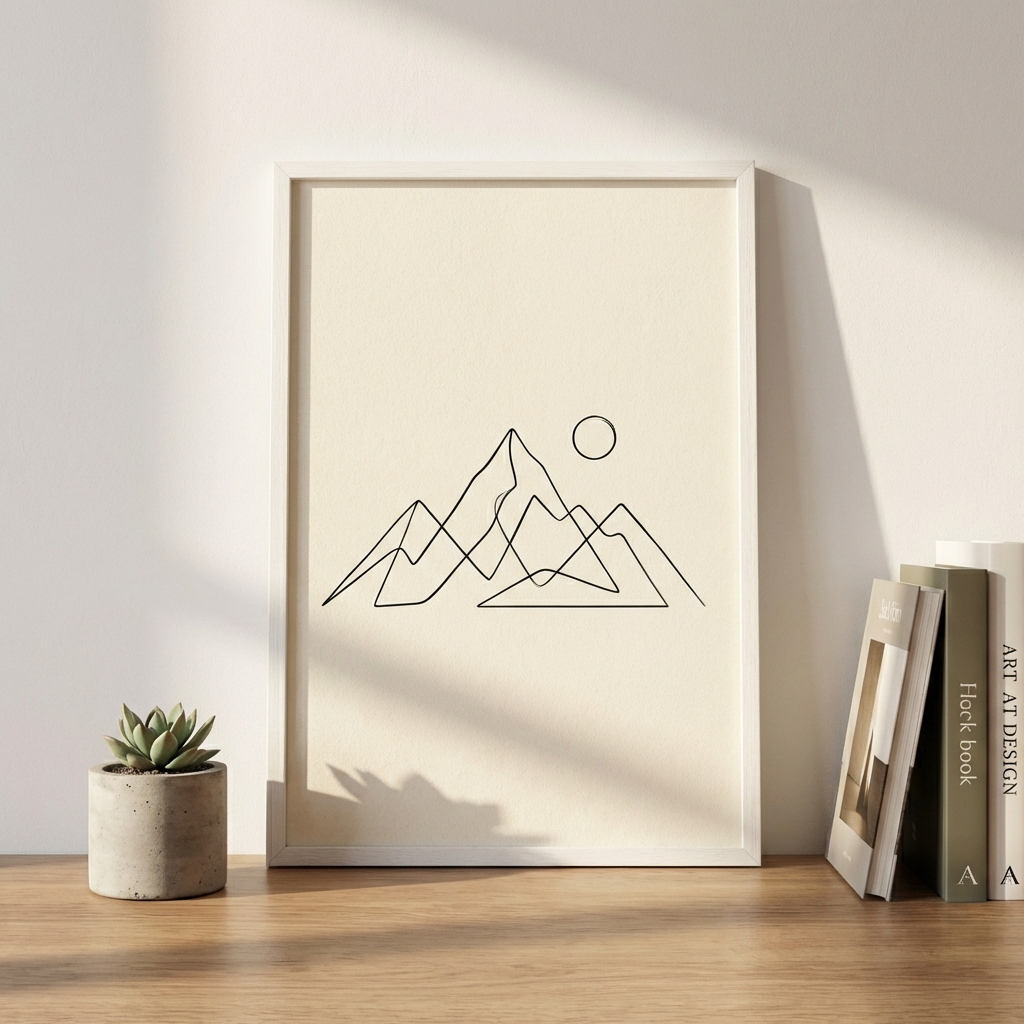 Minimalist Line Art image 3