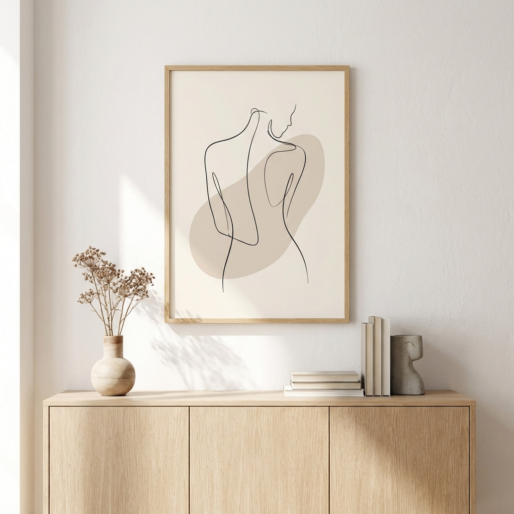 Minimalist Line Wall Art main image