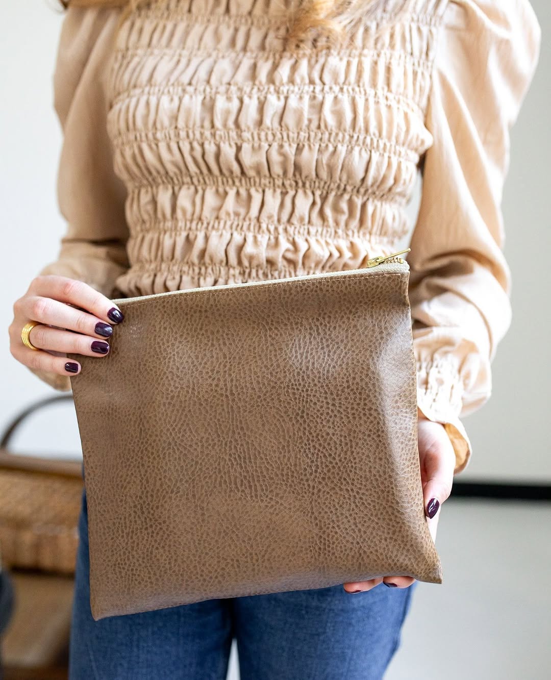 Oversized Pouch Clutches