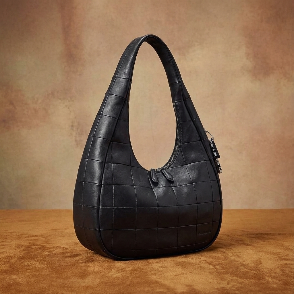 Slouchy Crescent Hobo Bag — product image