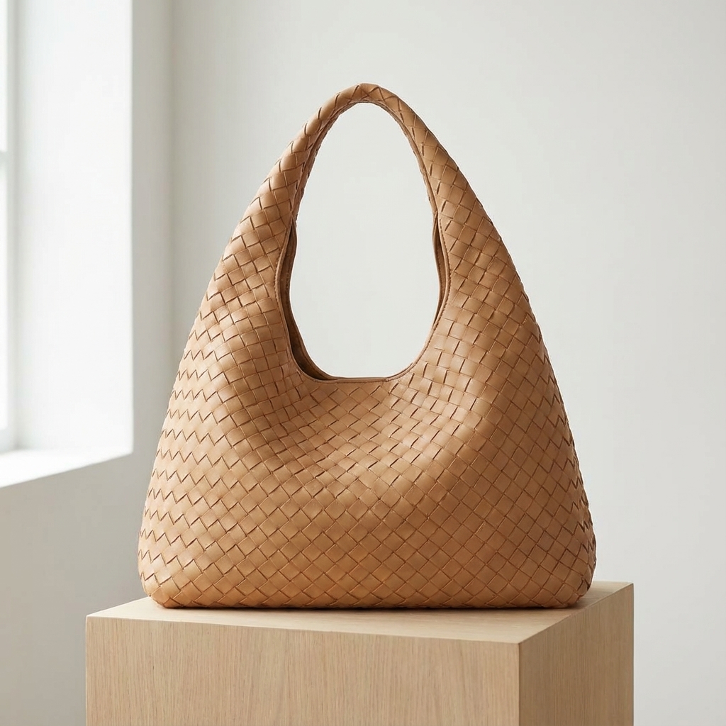 Woven Leather Hobo Bag product 3