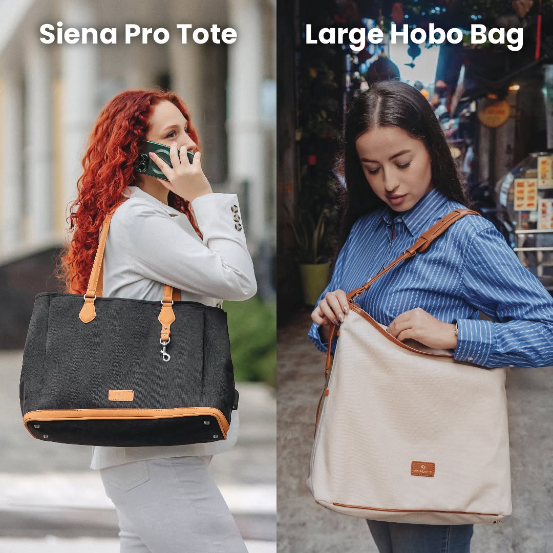 Structured Work Tote Bag