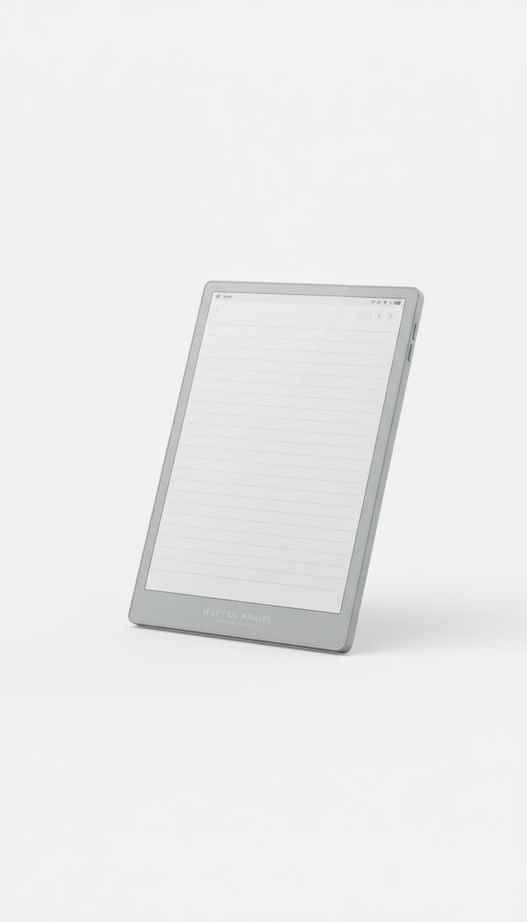 Ultra-Thin Silver Fully Digital Smart Notebook