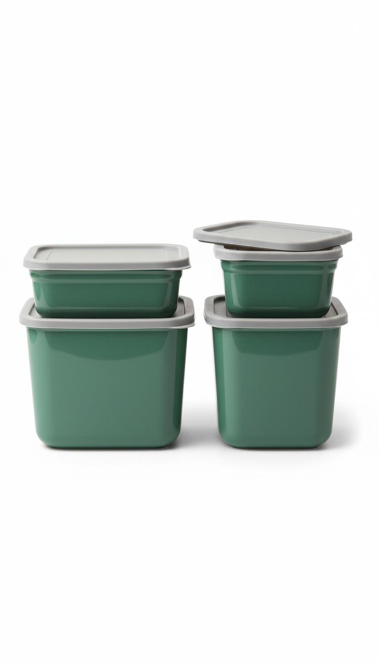 Sage Green Stackable Sustainable Sanctuary Storage home organization & storage